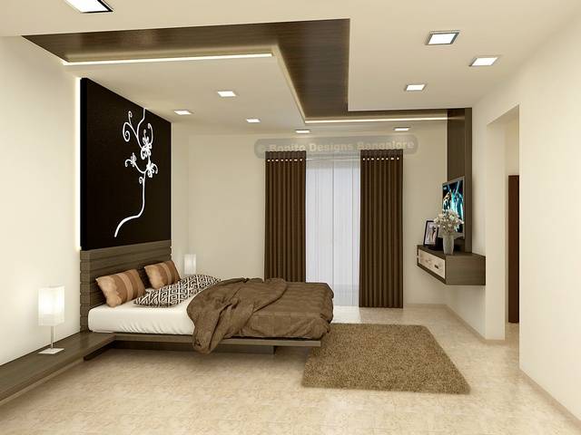 trần thạch cao giật cấp phòng ngủ 6
