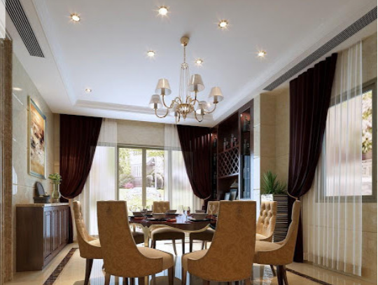 Trần thạch cao phẳng phòng khách đẹp 1