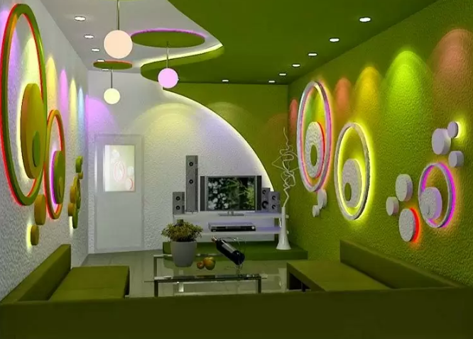 Mẫu trần thạch cao phòng karaoke đẹp khiến bạn khó chối từ