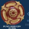 Mâm trần PU cao cấp dát vàng PUMT-1010